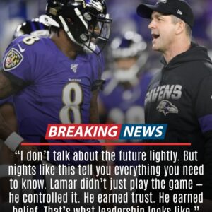 A Quiet Night, A Powerful Win, And Three Words From John Harbaugh That Changed Lamar Jackson’s Place In Ravens History - nh