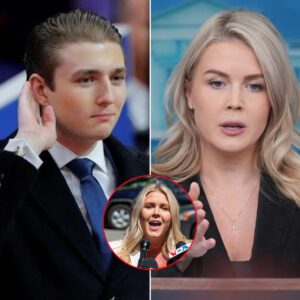 “Silence Fell, Pens Froze, and a Room of Power Held Its Breath: How a Claimed Barron Trump Appearance Shocked the White House Press Room and Set the Internet on Fire”_tll
