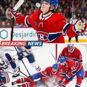 Cole Caufield’s 15 Words After Canadiens’ 4-1 Win Over Oilers Ignite Fans, Inspire Millions, And Reveal True Hockey Heart - nh
