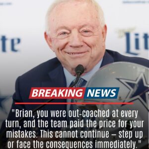 “Cowboys Owner Jerry Jones Drops Explosive Four‑Word ‘Out‑Coached’ Bomb On Brian Schottenheimer After Vikings Collapse, Leaving NFL World Stunned” - nh