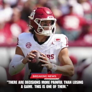 Silence, Sacrifice, and a Shattered Dream: How John Mateer’s Emotional Decision Has Thrown Oklahoma’s Playoff Destiny Into Chaos, Fear, and Unanswered Questions Just Weeks Before Judgment Day-lq