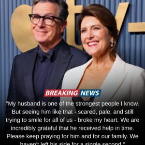 “Her Voice Trembled as the World Held Its Breath: Stephen Colbert’s Wife Breaks the Silence With an Emotional Promise That Has Left Millions Heartbroken and Hoping” - Tyta