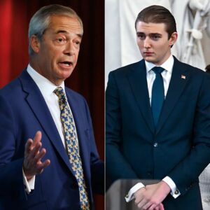Nigel Farage’s “You Are Not Chosen” Remark Meets an Unflinching Response From Barron Trump That Freezes the Studio Instantly - th