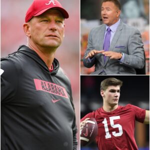 “When Kalen DeBoer Roared at the World to Defend Ty Simpson: The Emotional Clash That Exposed the Heart Behind the Helmet and Reminded Fans What Truly Matters”-hti