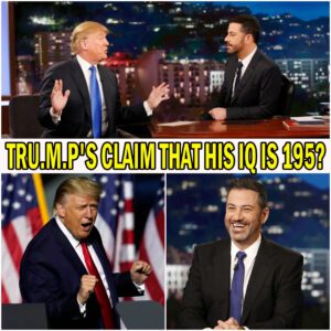 One Question, Total Silence: How Jimmy Kimmel’s Calm Takedown Turned Trump’s ‘195 IQ’ Brag Into Viral Television History -du