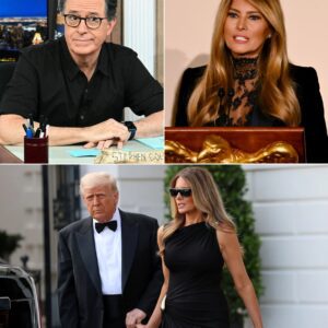 SHOCKING LIVE TV MOMENT: Melania Trump Questions Stephen Colbert’s Intelligence — His Calm Reply Sparks an On-Air Psychological Collapse - tuta