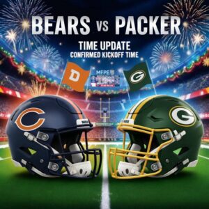 SHOCKWAVE ACROSS THE NFC NORTH: CHICAGO BEARS VS. PACKERS PRIME-TIME SHOWDOWN SET FOR SATURDAY NIGHT AT SOLDIER FIELD WITH 7:20 PM CT KICKOFF CONFIRMED - tuta
