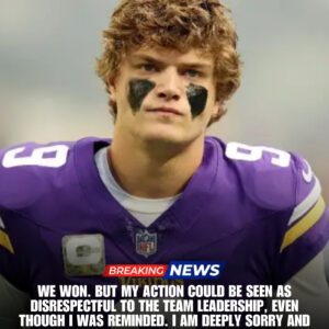 “I SHOULDN’T HAVE DONE IT”: JJ McCarthy Apologizes After Using a Move Banned in Games — Even Though He Practiced It Repeatedly - tuta