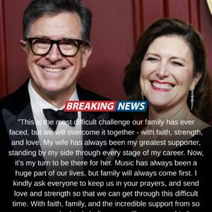 "Heartbreaking Moment for Stephen Colbert and Evelyn McGee-Colbert: The Emotional Struggle Fans Never Expected, Leaving the Late-Night Star in Tears Live on Camera" - Tyta