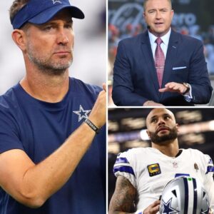 "Brian Schottenheimer Explodes in Dallas Press Conference, Fiercely Defending Dak Prescott Against Harsh Criticism, Leaving Fans Completely Stunned" - nh