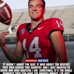 “THE PLANE FELL SILENT”: Georgia QB Gunner Stockton’s Unseen Act of Kindness at 30,000 Feet Leaves an Entire Cabin in Tears - ttua