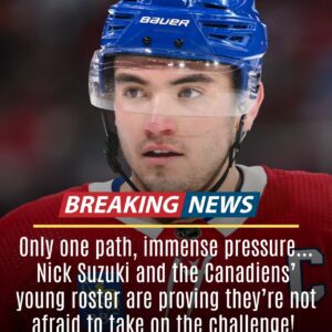 Nick Suzuki Reveals Canadiens’ Playoff Struggle – Only One Narrow Path Left, Young Team Brimming With Confidence - nh