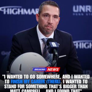 “HE COULDN’T HOLD BACK THE TEARS”: Matt Campbell Breaks Down at Penn State Introduction, and His Words Instantly Reshape the Program’s Future - tuta