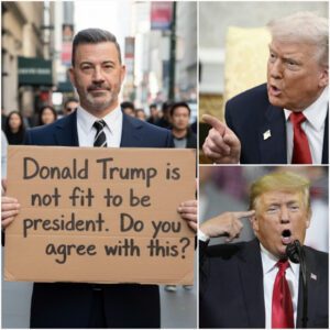 Jimmy Kimmel Explodes on Live TV, Declares Trump Unfit for Presidency, Warns America Is Being Torn Apart Beyond Repair -du