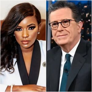 “YOU NEED TO BE SILENT!” Backfires: Stephen Colbert Turns Jasmine Crockett’s Demand Into a Masterclass in Satirical Power on Live TV -du
