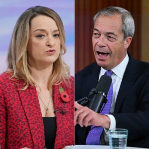 “YOU NEED TO BE SILENT!”: Laura Kuenssberg’s Tweet Backfires as Nigel Farage Reads It Live on Air, Freezing the Studio and Gripping the Nation - TH
