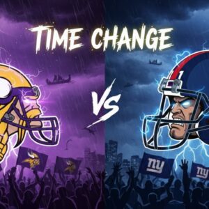 🔥 UNBELIEVABLE BROADCAST SHAKEUP: Vikings vs Giants Game Time Shockingly Rescheduled Into High-Visibility Slot That Could Change Everything For Both Teams’ Seasons AND NFL FANS Can’t Believe What Just Happened 🔥-HTI