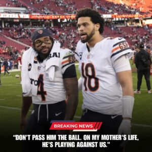 On My Mother’s Life”: The Chilling Locker Room Moment That Shook the Chicago Bears, Exposed Hidden Loyalties, and Changed Everything at Halftime-lq