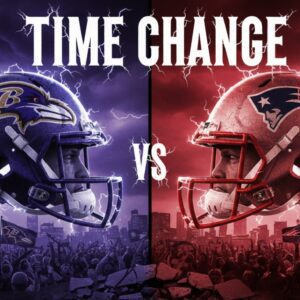 🔥 UNEXPECTED PRIMETIME DRAMA AND HEARTBEAT MOMENT: Patriots vs Ravens Flexed to Sunday Night Football, Turning What Was an Ordinary Afternoon Game Into an Emotional National Stage That Every Fan Will Remember FOREVER 🔥-HTI