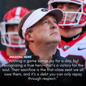 “The Seat He Gave Up Changed Everything: How Kirby Smart’s Quiet Act of Humility Toward a Veteran Turned an Ordinary Flight into a Moment of Pure Humanity”_tll