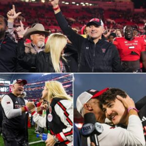 Thank You for Believing in My Husband”: Coach Joey McGuire’s Wife Breaks Down in Tears, Revealing the Hidden Emotional Battle Behind Texas Tech’s Stunning 34–7 Victory Over BYU That Shook College Football-lq