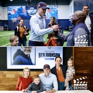 Beyond the Sidelines: Chicago Bears Head Coach Ben Johnson Breaks Hearts with Emotional Pregnancy Announcement as His Wife Awaits Their Fourth Child, Proving Family Is His Greatest Victory-lq