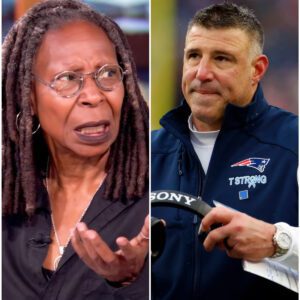 How Mike Vrabel’s Heart‑Stopping Live TV Response to Whoopi’s “You Need to Be Silent” Tweet Turned a Viral Insult Into a Poignant Moment of Strength, Integrity, and a Nation United in Silence and Respect-hti