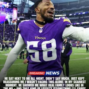 “HE WALKED AWAY FROM THE LIGHTS TO SIT BY MY BED”: Jonathan Greenard’s Emotional Message Reveals a Vikings Brotherhood That No Scoreboard Could Ever Measure - tuta