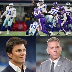 “THIS WASN’T A GAME — IT WAS A TAKEOVER”: Tom Brady Obliterates the Cowboys After Vikings’ Brutal 34–26 Statement Win, Then Troy Aikman Drops 11 Words That Ended All Debate 🔥 - tuta