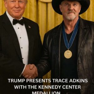 You Won’t Believe What Happened When President D.o.n.a.l.d T.r.u.m.p Paused Mid-Ceremony to Admire Trace Adkins’ Legendary Beard — The Entire Room Erupted in Laughter, And This Moment Instantly Became the Most Talked-About Highlight of the Kennedy Center Honors - Tyta