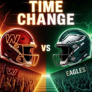 “Shock Last-Minute Schedule Change Puts Eagles in Deadly Commanders Stadium Battle That Could Shatter Playoff Dreams Tonight” - nh