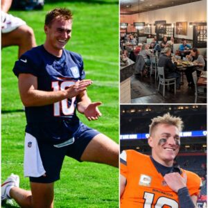 How Denver Broncos Quarterback Bo Nix Quietly Bought the Small Diner Where He Once Ate on Credit and Now Serves Over 150 Free Meals a Day to the Homeless, Promising Nobody in This Town Will Ever Go Hungry Again-